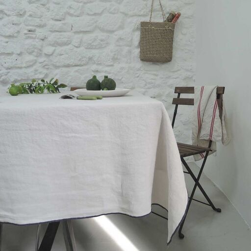 Tovaglia o tenda in lino lavato a sabbia | Decoclico
