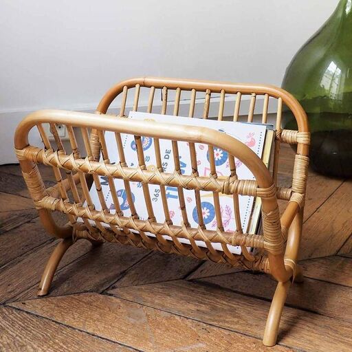 Portariviste in rattan, Casatera | Decoclico