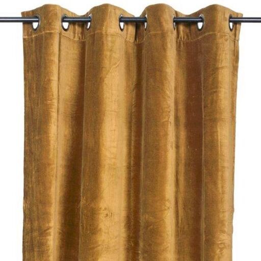 Tenda in velluto di cotone Delhi Bronze | Decoclico