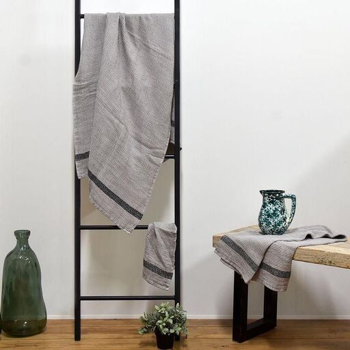 Serviette invité en lin lavé | Decoclico