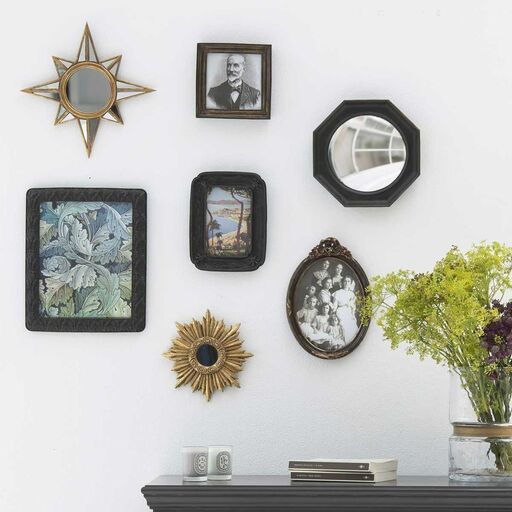 Set de 7 cadres et miroirs style baroque | Decoclico