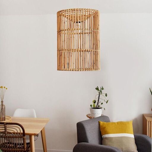 sospensione in rattan naturale | Decoclico