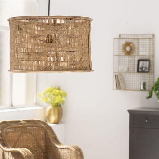 Hängeleuchte aus natürlichem Rattan | Decoclico