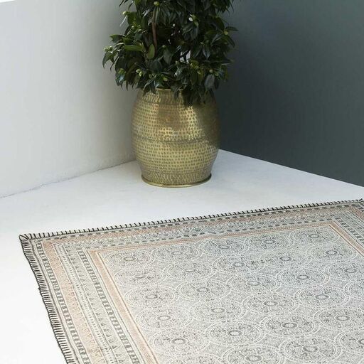tapis en coton imprimé | Decoclico