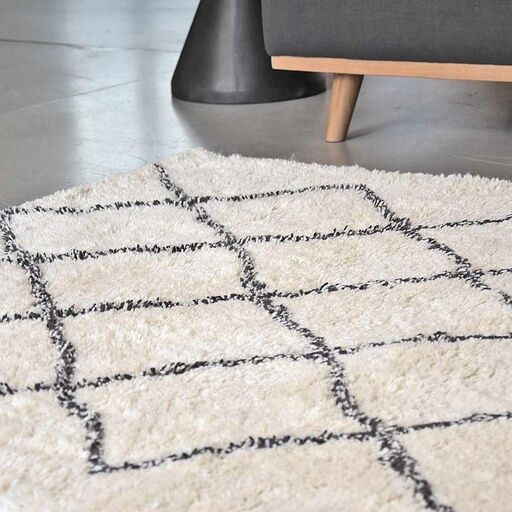 Tappeto Berber spirit tessuto a mano in lana, Passage Vernet | Decoclico