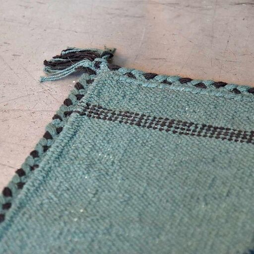 Tapis rectangulaire en coton motif marocain | Decoclico