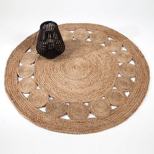 Tapis rond en jute naturel | Decoclico