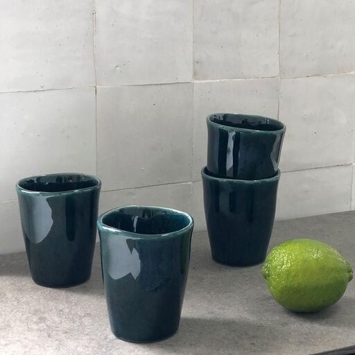 Tasses expresso (par 4) en céramique | Decoclico