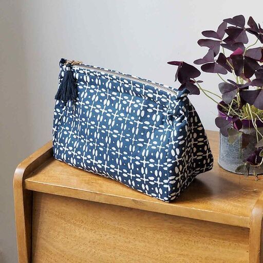 Trousse de toilette coton | Decoclico