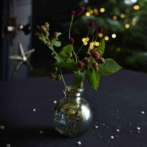 Vase boule en verre mercurisé | Decoclico