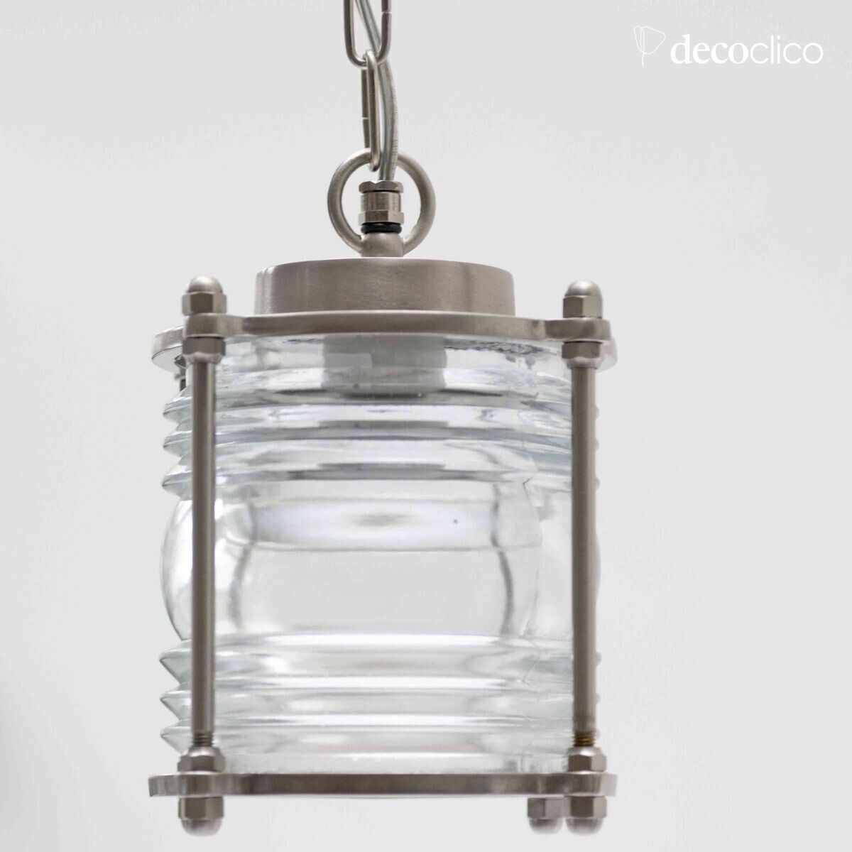 Mat nikkel kettingophanging Egee