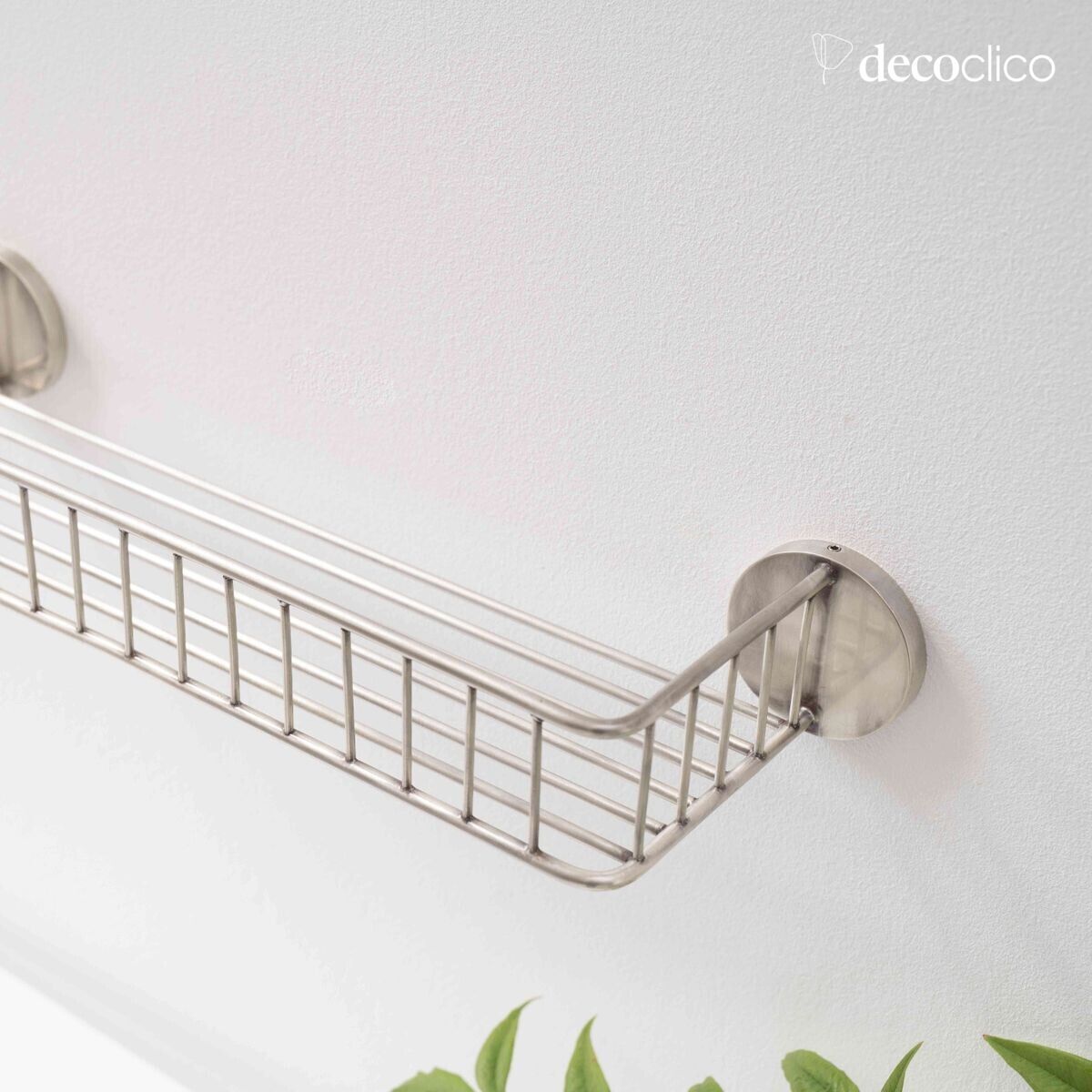 Mensola da bagno in ottone argentato  Chaumont