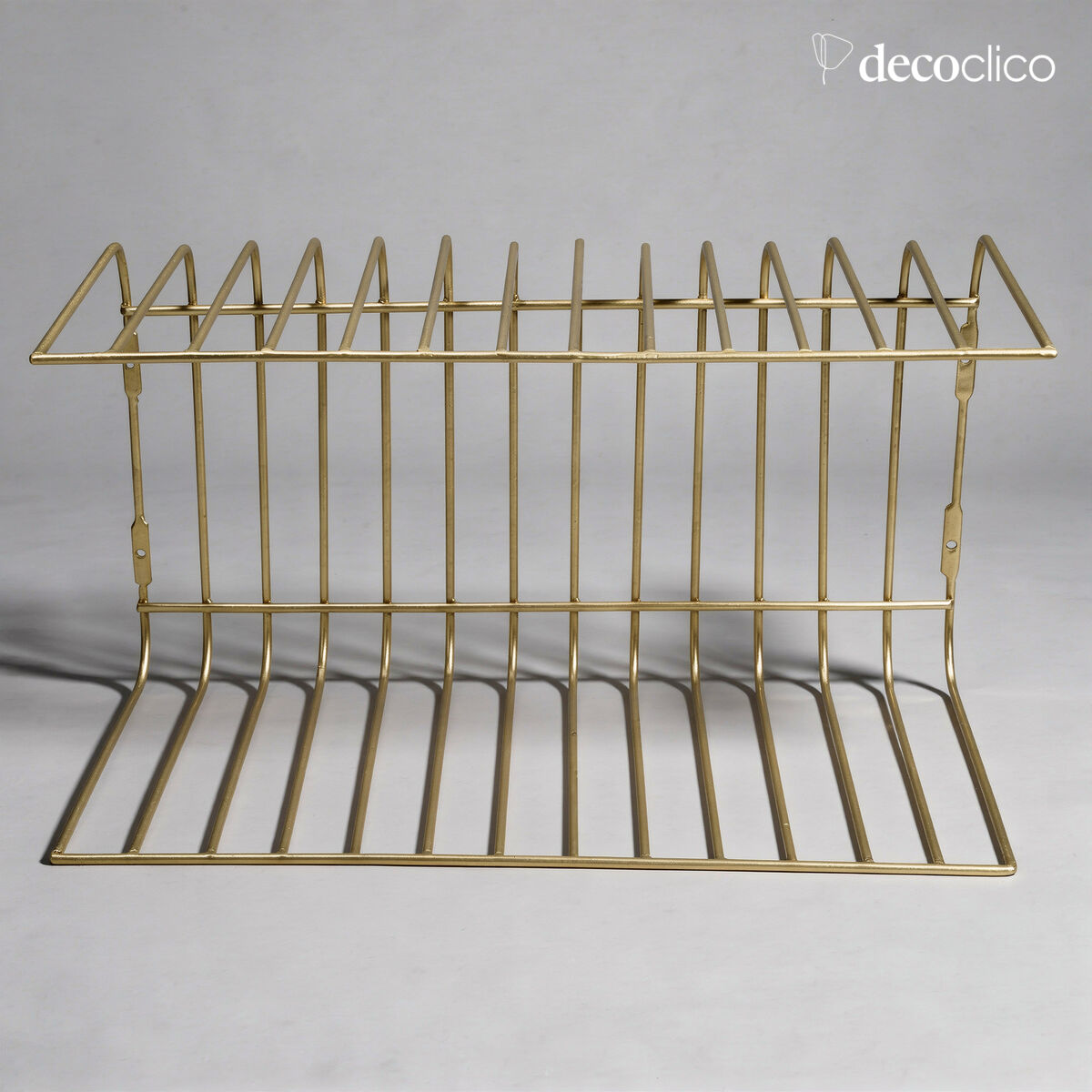 Metal wall plate holder