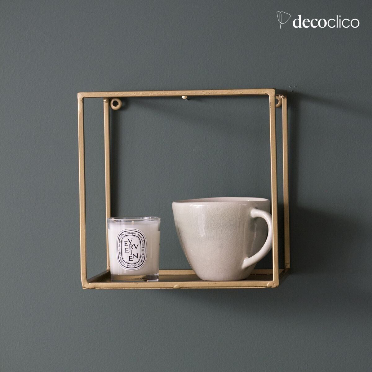 Metal wire wall shelf (set of 3) Uptown