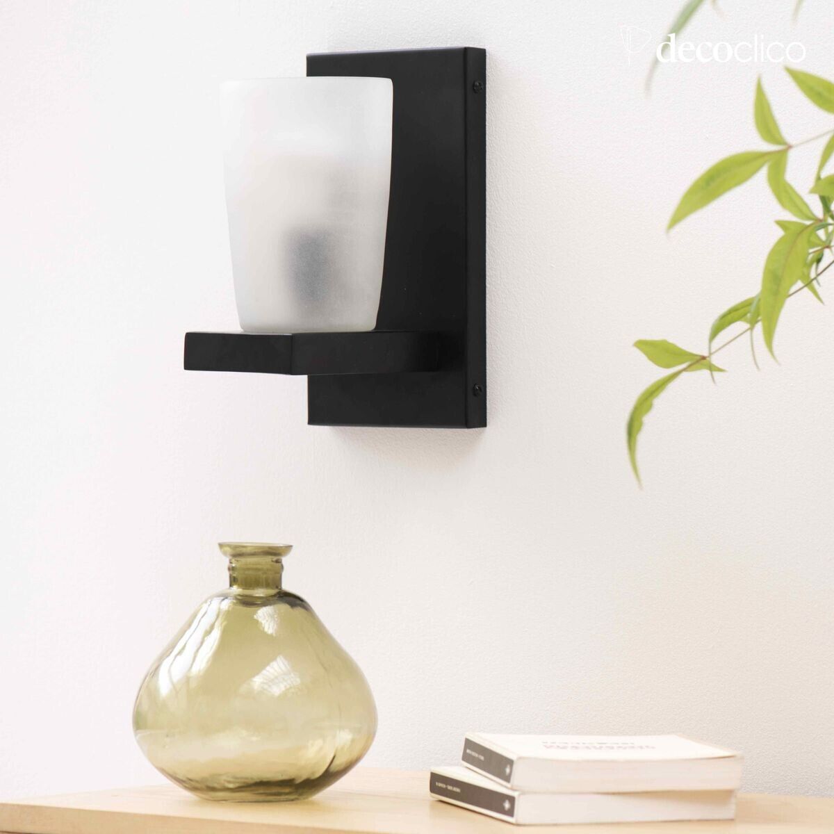 Metallhalterung für Kohle und Mattglas-Trichter Majordome