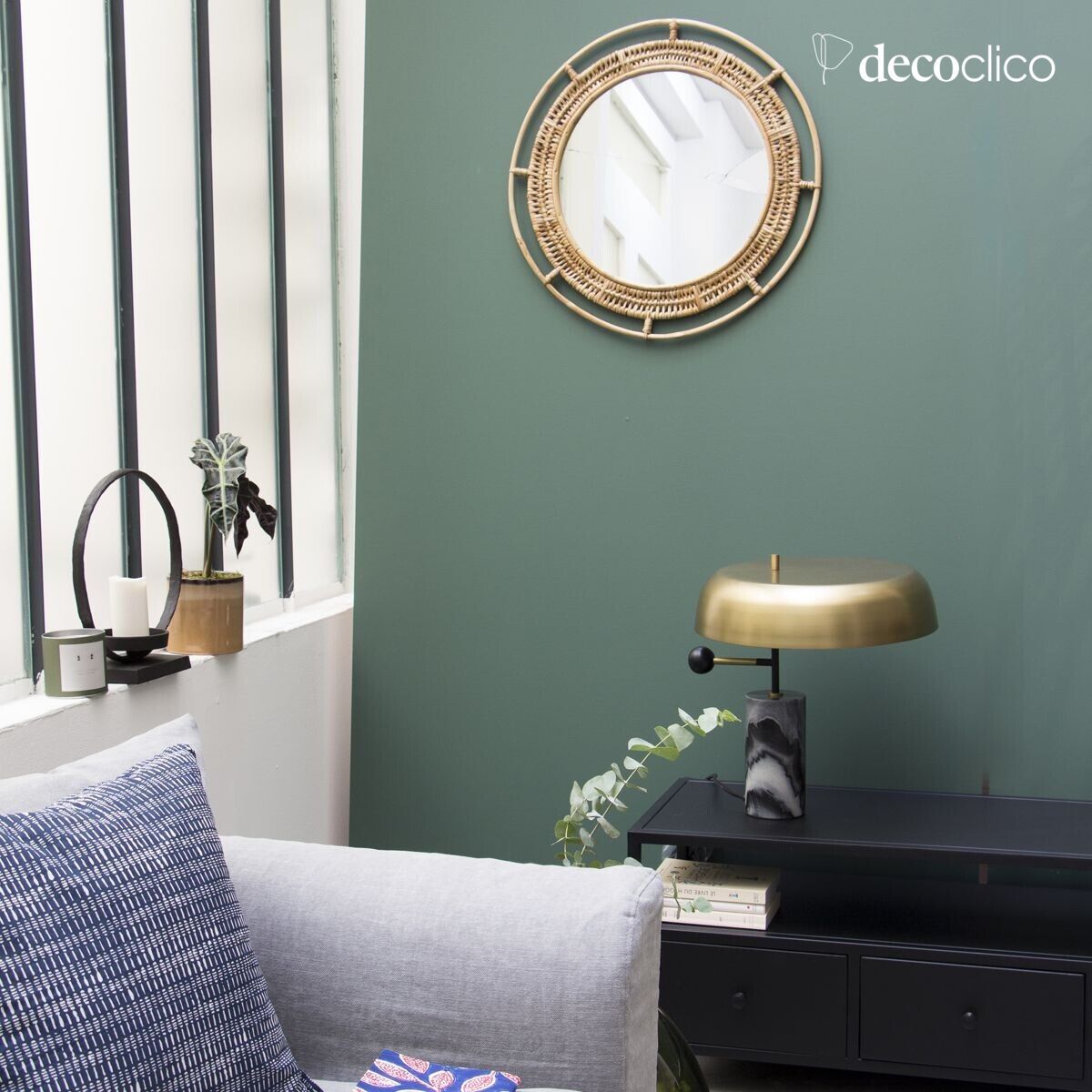 Mobile TV in metallo nero 4 cassetti 1 vano Nossa