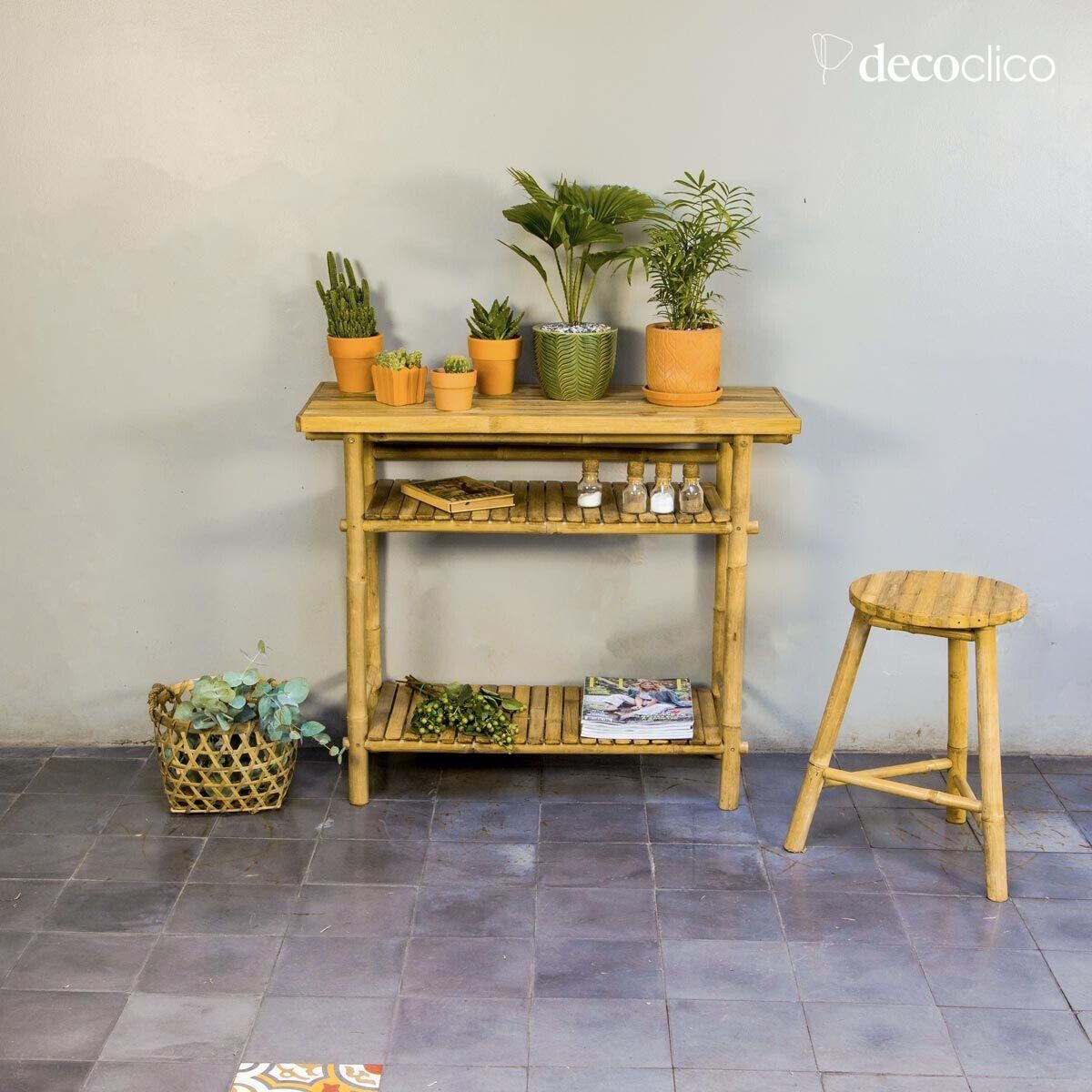 Natural bamboo console Taman