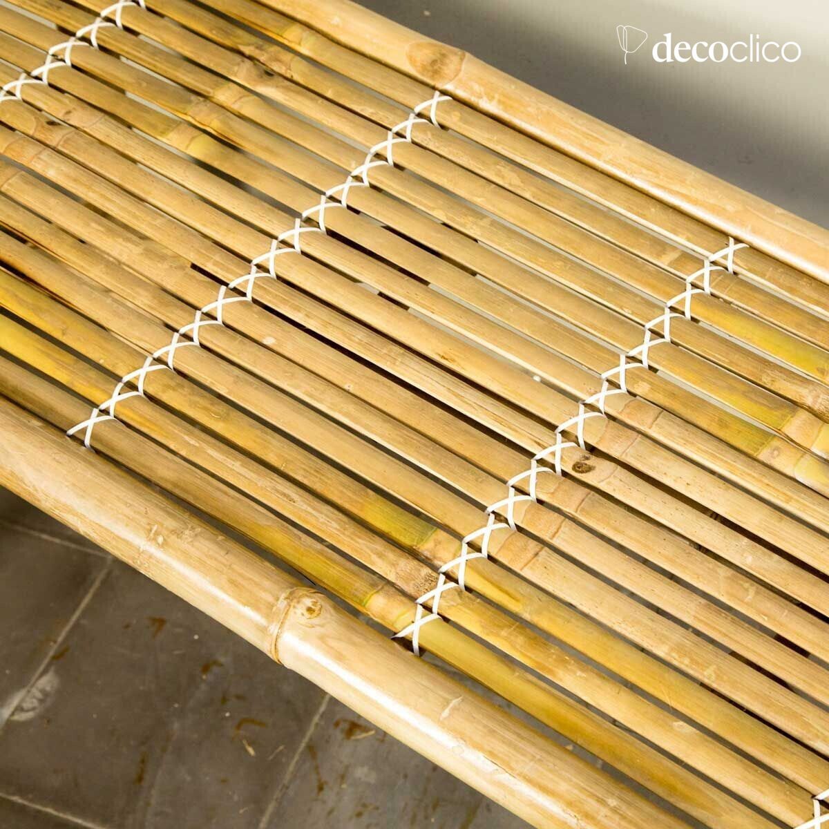 Natural bamboo folding bench Taman