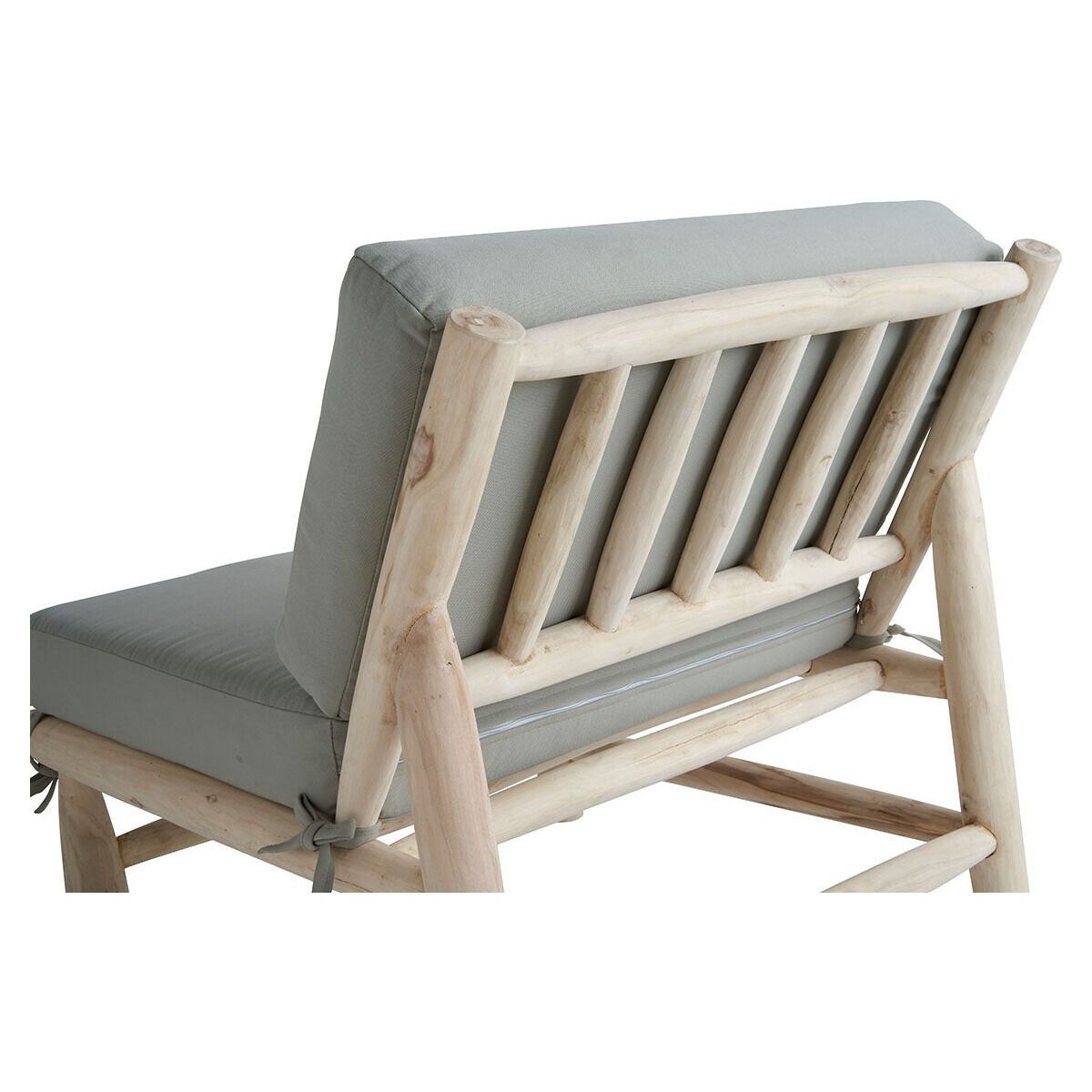 Niedriger Lounge-Sessel aus Teakholz Pepper