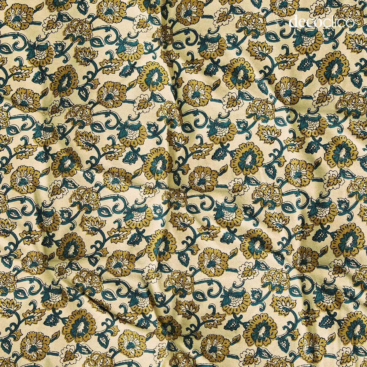 Petit matelas imprimé en coton multicolore Madam Stoltz