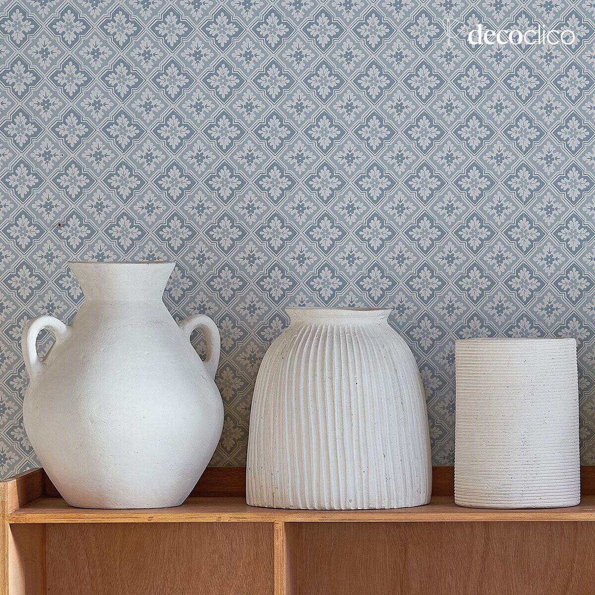 Handgemaakte decoratieve papier-maché amfora vaas Pia