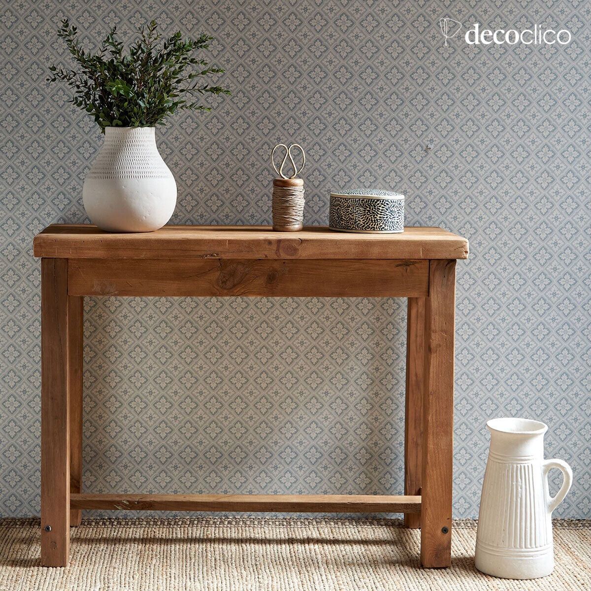 Handgemaakte decoratieve papier-maché bolvaas Pia