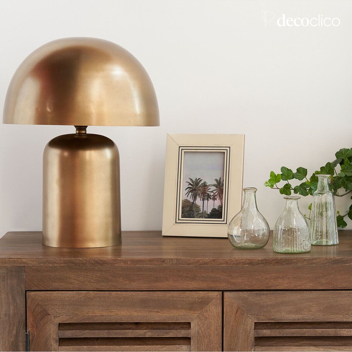 Rechteckiger Aufsatzrahmen in Elfenbeinoptik (Kunstharz) Manali