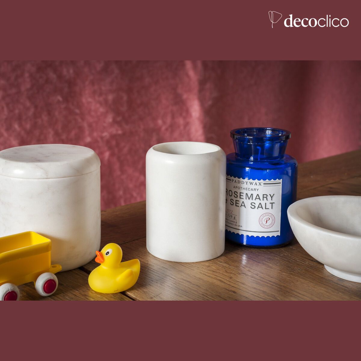 Récipient en marbre blanc Wäg