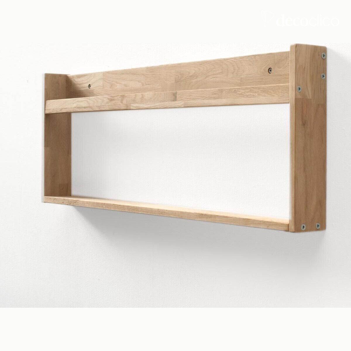 Revistero de pared de roble natural FSC Mood