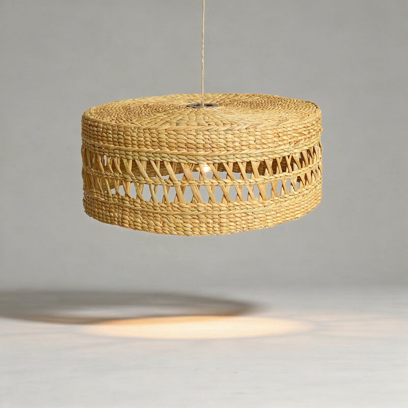 Round water hyacinth suspension (non-electrified) Céleste