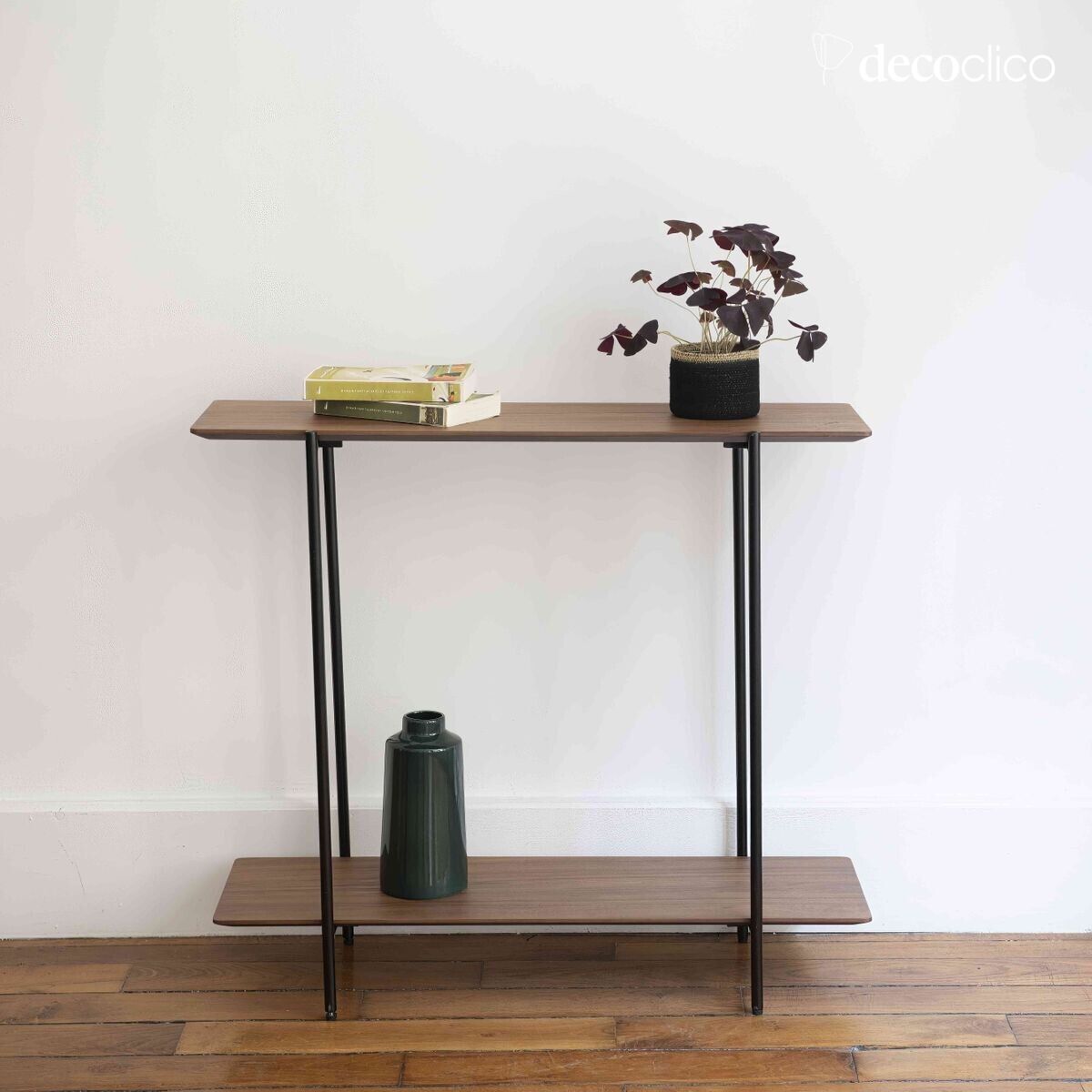 Set aus 3 schwarzen Seegrasdosen mit Naturrand  Bayadère