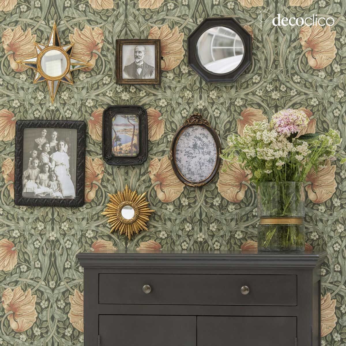 Set de 7 cadres et miroirs style baroque Manderley