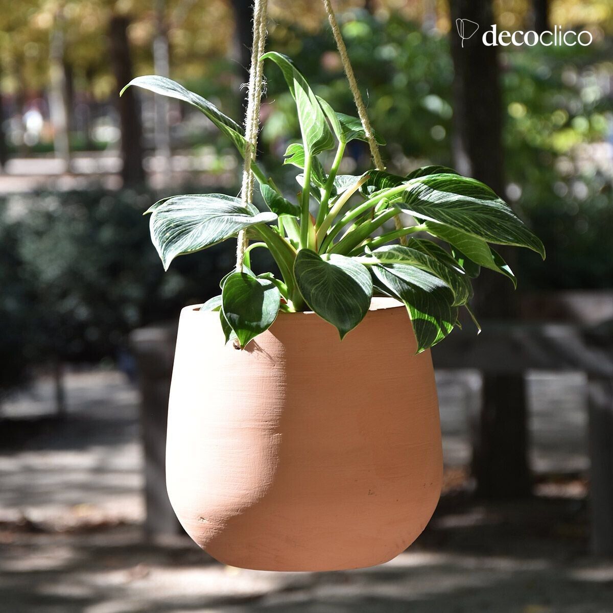 Set di 2 vasi in terracotta sospesi Alma fatti a mano