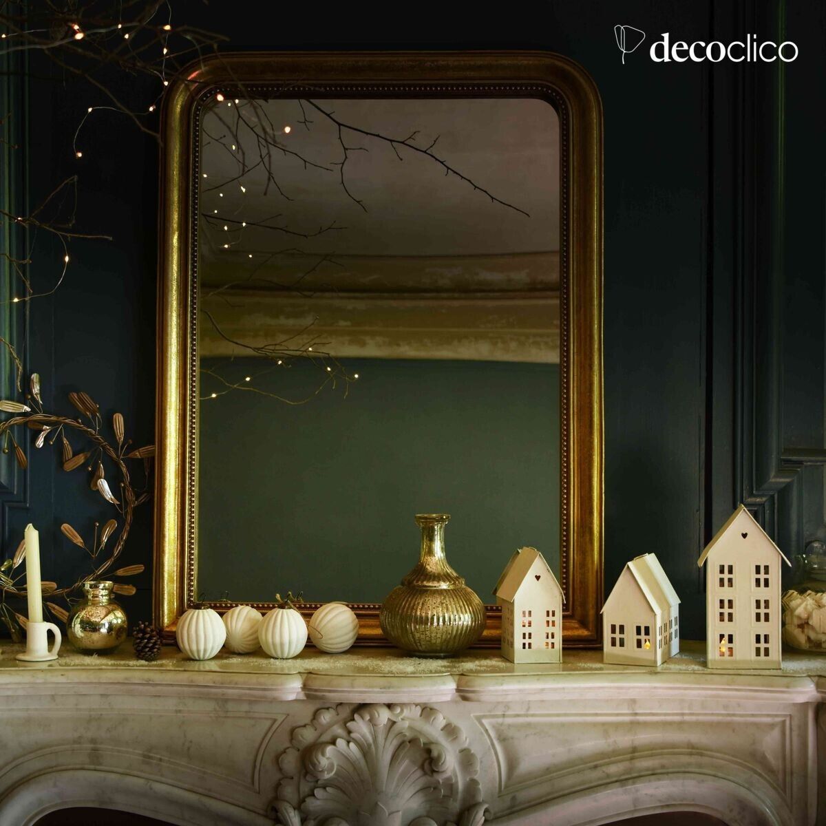 Set di 3 portacandele fatti in casa in metallo con finitura bianca opaca