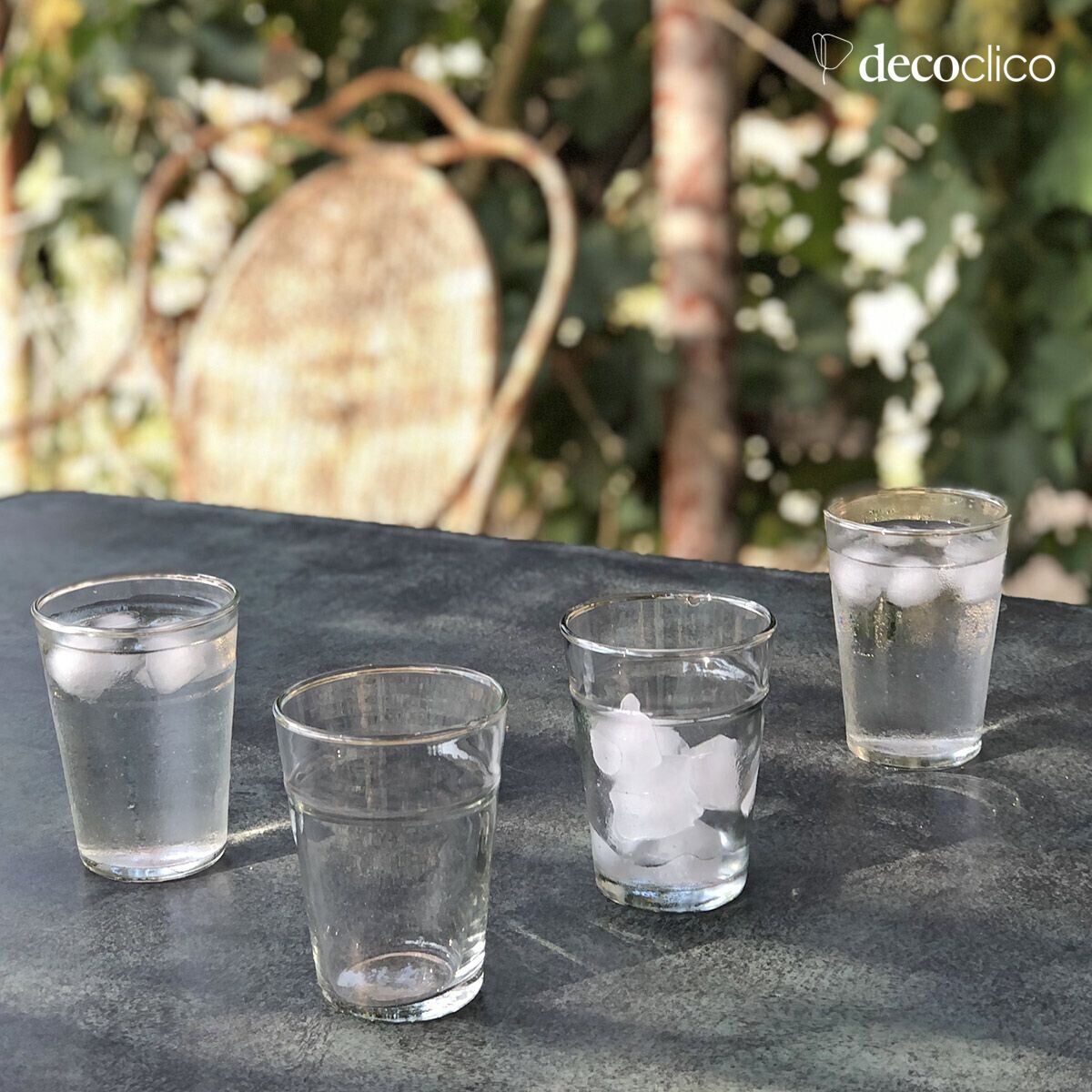 Set di 4 bicchieri Beldi