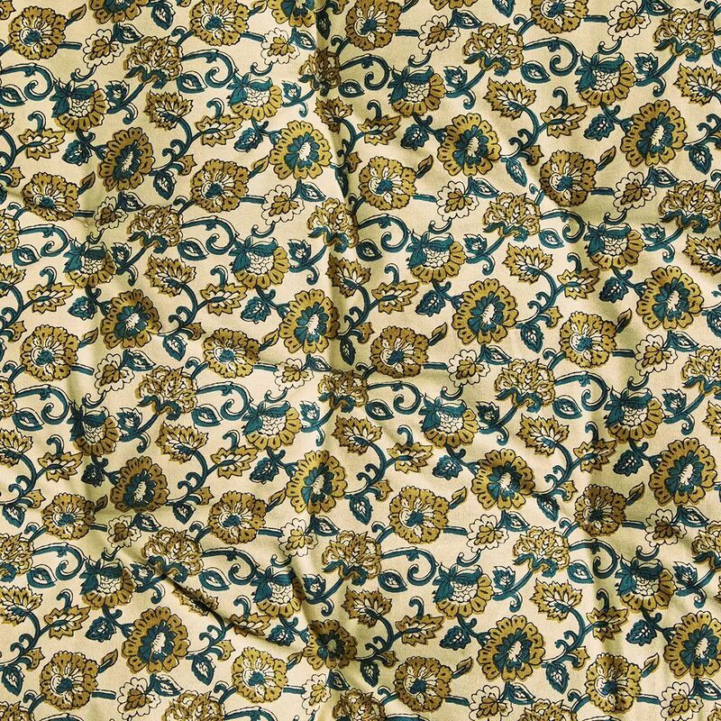 Small multicolored printed cotton mattress Madam Stoltz