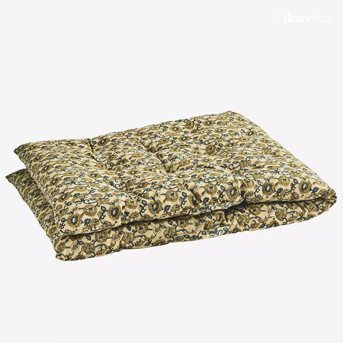 Small multicolored printed cotton mattress Madam Stoltz