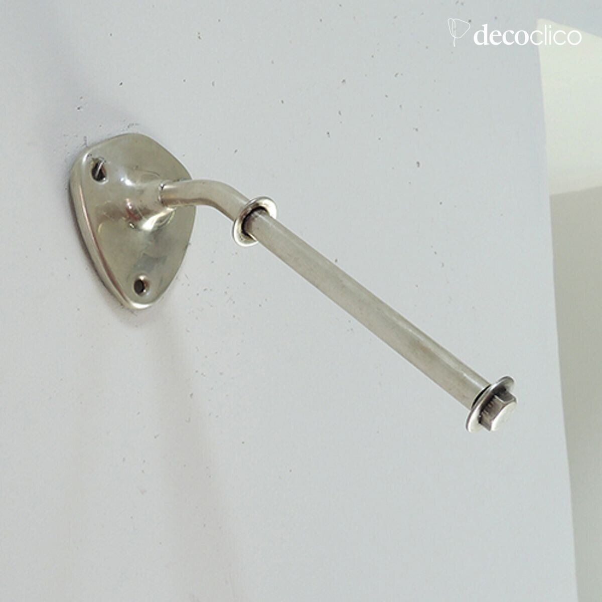 Soporte de jabón de pared en níquel plateado Chaumont