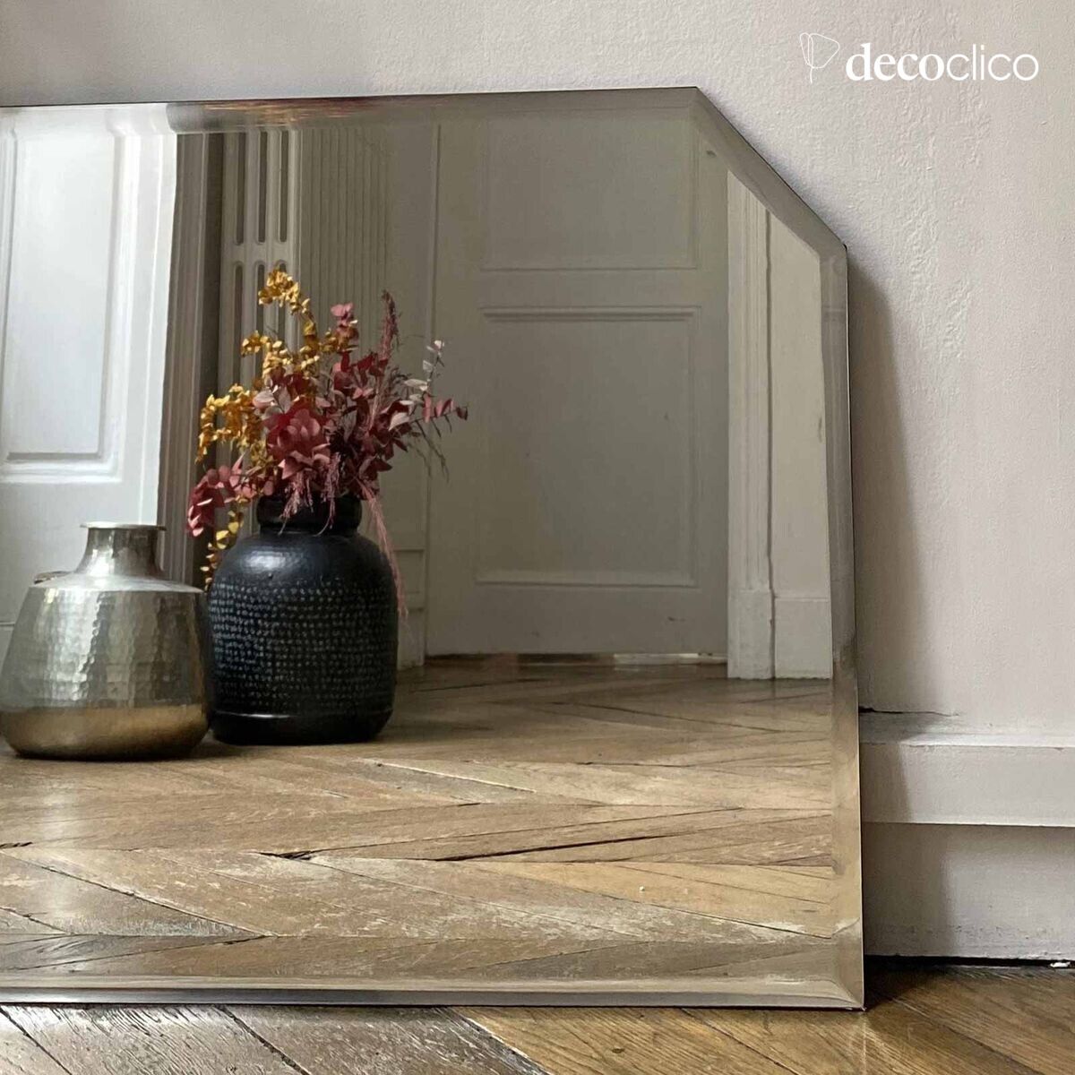 Specchio rettangolare smussato 75 x 55 cm Léonie