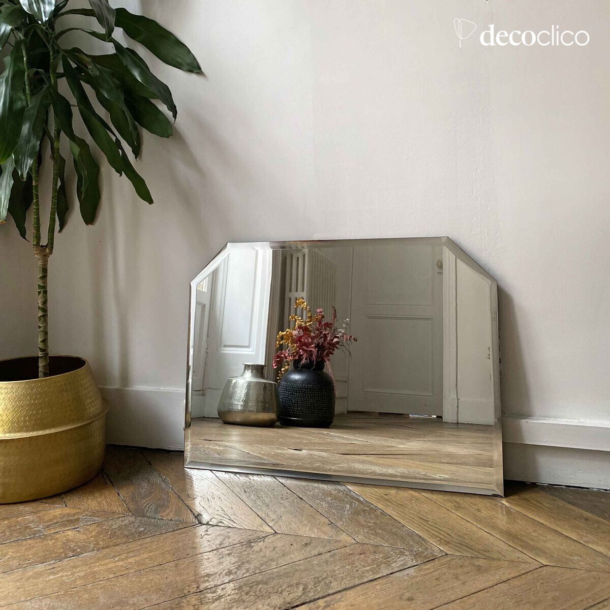 Specchio rettangolare smussato 75 x 55 cm Léonie