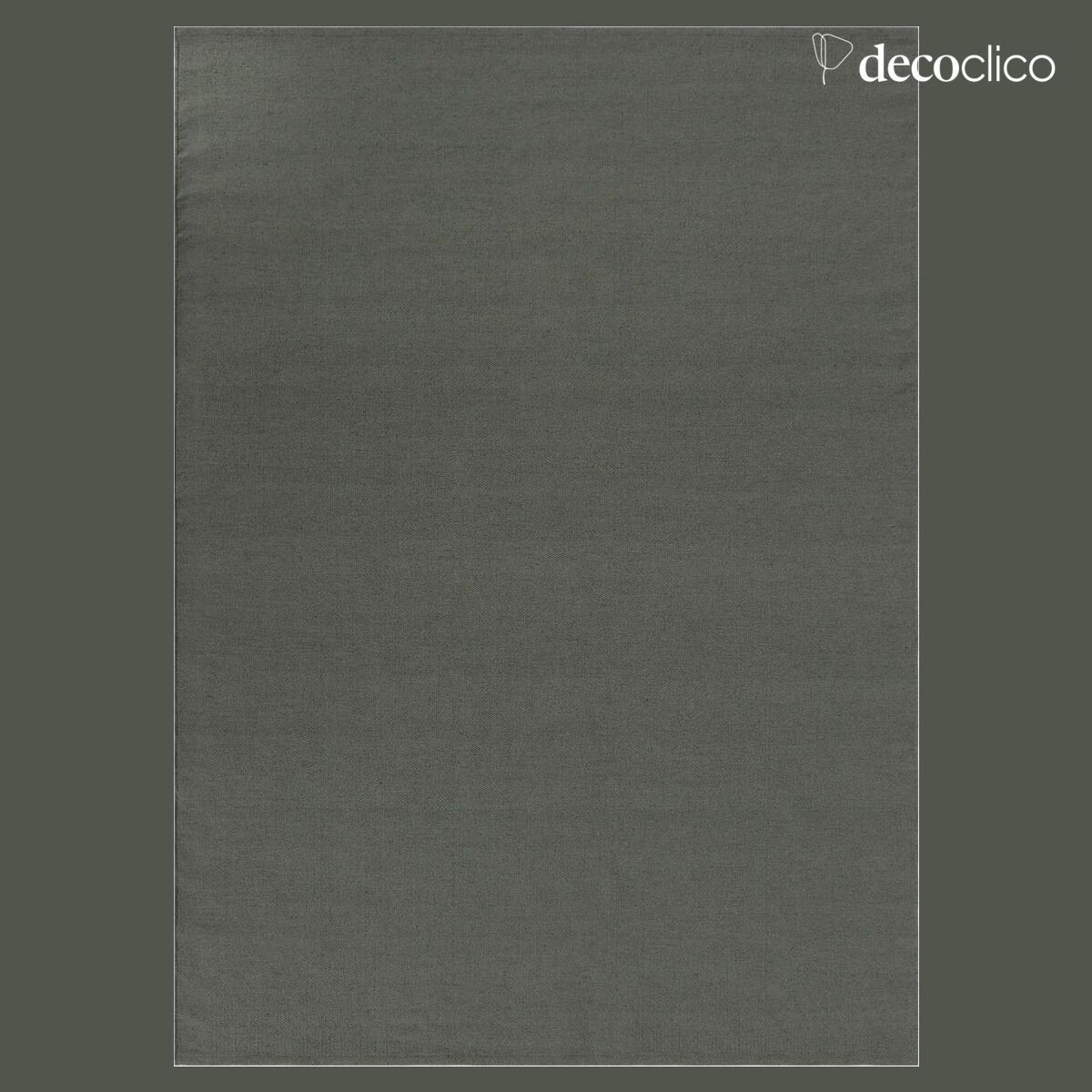 Tappeto rettangolare in fibre riciclate tessuto a mano verde celadon indoor outdoor 1 Bergen