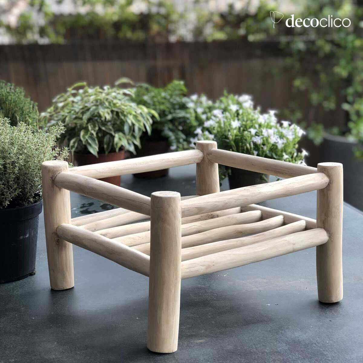 Teak houten opslag Pepper