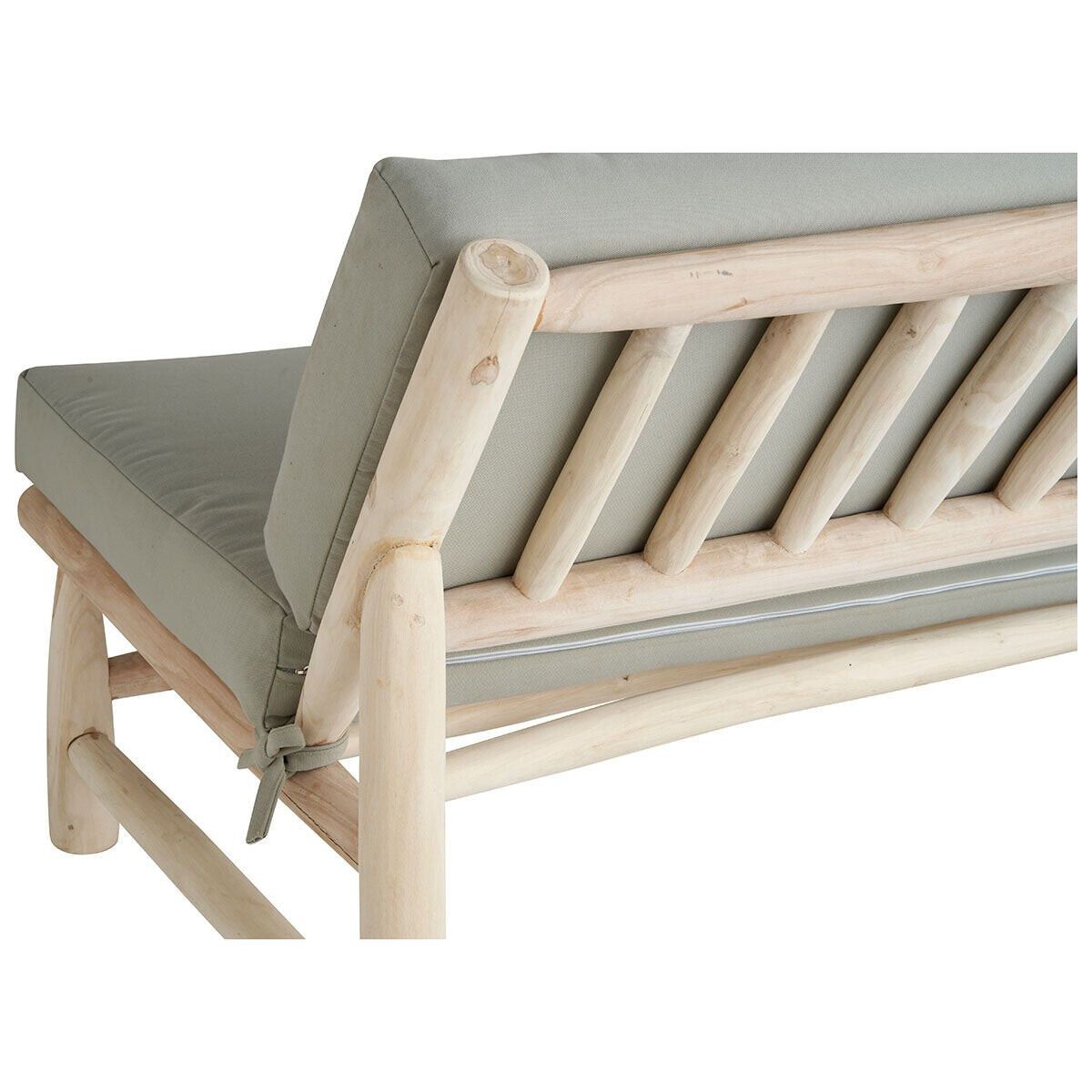 Teakhouten zitbank Pepper