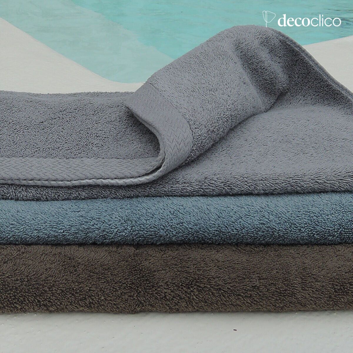 Terra cotton terry towel 50x100 cm