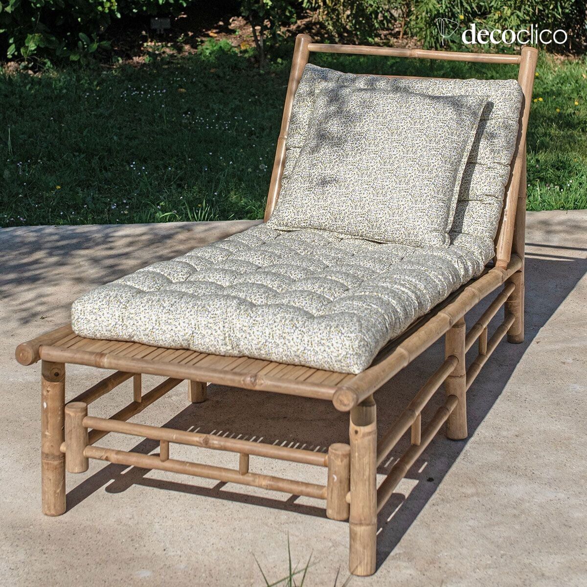 Transat en bambou naturel Taman