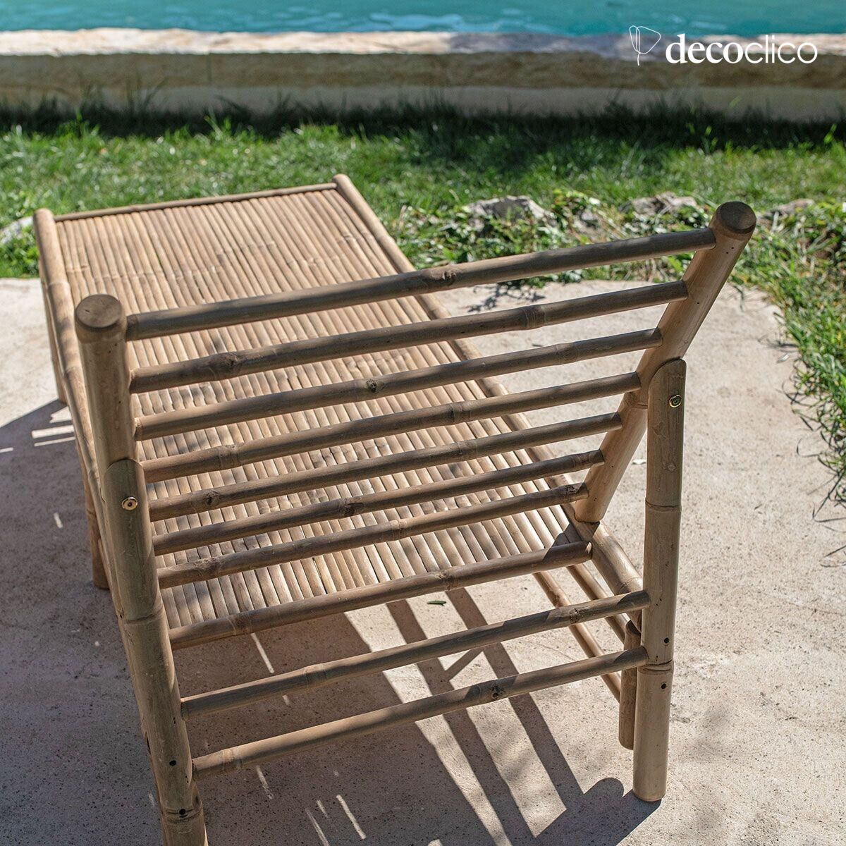 Transat en bambou naturel Taman