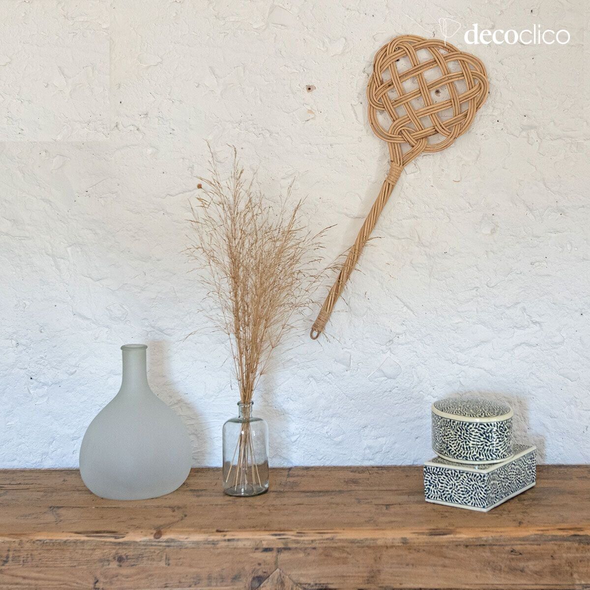 Trittmatte aus Rattan