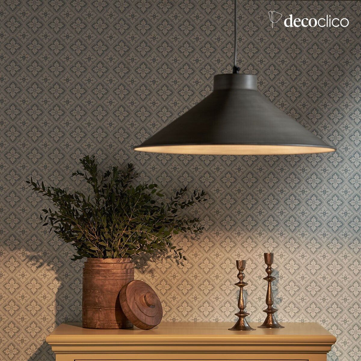 Uitlopende metalen ophanging met gegalvaniseerde afwerking