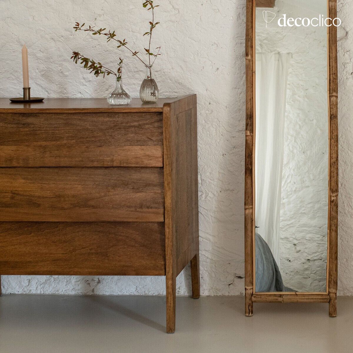 Mango ladekast met 3 laden Vintage