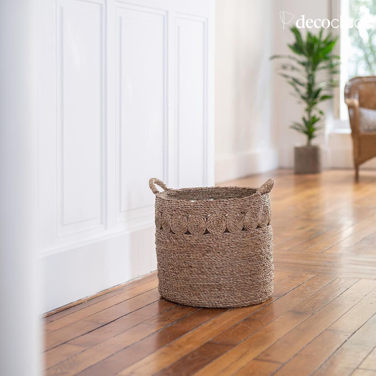 Vintage stijl mendong mand Sumba